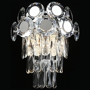 Накладной светильник Aployt N1koul APL.832.11.02 цвет плафона/подвески Прозрачный, Хром, цвет арматуры Хром-3