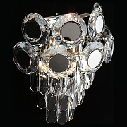 Накладной светильник Aployt N1koul APL.832.11.02 цвет плафона/подвески Прозрачный, Хром, цвет арматуры Хром-5