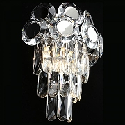 Накладной светильник Aployt N1koul APL.832.11.02 цвет плафона/подвески Прозрачный, Хром, цвет арматуры Хром-6