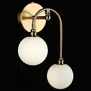 Бра Aployt Elo1z APL.839.01.02 цвет плафона/подвески Белый, цвет арматуры Бронза-2