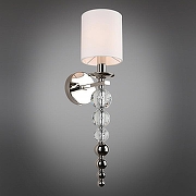 Бра Aployt Floretta APL.842.01.01 цвет плафона/подвески Белый, цвет арматуры Прозрачный, Никель-1