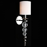 Бра Aployt Floretta APL.842.01.01 цвет плафона/подвески Белый, цвет арматуры Прозрачный, Никель-4