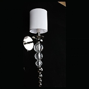 Бра Aployt Floretta APL.842.01.01 цвет плафона/подвески Белый, цвет арматуры Прозрачный, Никель-5