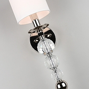 Бра Aployt Floretta APL.842.01.01 цвет плафона/подвески Белый, цвет арматуры Прозрачный, Никель-13