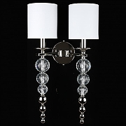 Бра Aployt Floretta APL.842.01.02 цвет плафона/подвески Белый, цвет арматуры Прозрачный, Никель-8