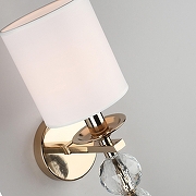 Бра Aployt Floretta APL.842.11.01 цвет плафона/подвески Белый, цвет арматуры Латунь, Прозрачный-12