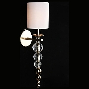 Бра Aployt Floretta APL.842.11.01 цвет плафона/подвески Белый, цвет арматуры Латунь, Прозрачный-2