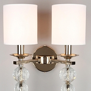 Бра Aployt Floretta APL.842.11.02 цвет плафона/подвески Белый, цвет арматуры Латунь, Прозрачный-10