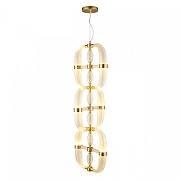 Подвесной светильник Aployt Aleksandra APL.857.06.60 цвет плафона/подвески Латунь, цвет арматуры Латунь-2