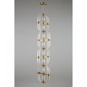 Подвесной светильник Aployt Aleksandra APL.857.06.80 цвет плафона/подвески Латунь, цвет арматуры Латунь-3