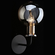 Бра Aployt Rozet APL.902.01.01 цвет плафона/подвески Светло-серый, цвет арматуры Черный-2