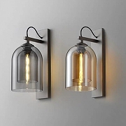 Бра Imperiumloft ARIA-WALL ARIA-WALL01 цвет плафона/подвески Серый, цвет арматуры Серый-1