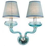 Бра Lucia Tucci Ashanti Ashanti W1260.2 blue цвет плафона/подвески Голубой, цвет арматуры Голубой, Никель