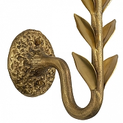 Бра Covali AWL-10357 цвет плафона/подвески Белый, цвет арматуры Латунь-2