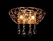 Накладной светильник Abrasax Irma B9119/2GO цвет плафона/подвески Золото, Прозрачный, цвет арматуры Золото-1