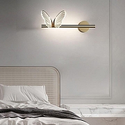 Бра Imperiumloft BABETTA babetta-wall-b01 цвет плафона/подвески Прозрачный, цвет арматуры Латунь-4