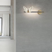 Бра Imperiumloft BABETTA babetta-wall-b01 цвет плафона/подвески Прозрачный, цвет арматуры Латунь-5