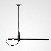 Подвесной светильник Imperiumloft BARCKER BARCKER01 цвет плафона/подвески Черный, цвет арматуры Черный-1