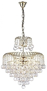 Подвесной светильник Arti Lampadari Bellagio Bellagio E 1.5.50.100 G цвет плафона/подвески Прозрачный, цвет арматуры Золото-1