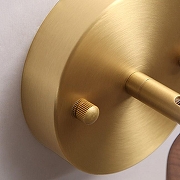 Бра Imperiumloft BERNY A berny01 цвет плафона/подвески Коричневый, цвет арматуры Латунь-1