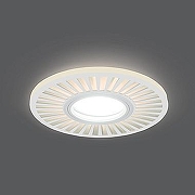 Встраиваемый светильник Gauss Backl1ght 14 BL137 цвет плафона/подвески Белый, цвет арматуры Белый