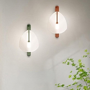 Накладной светильник Imperiumloft BLAISE blaise01 цвет плафона/подвески Белый, цвет арматуры Красный-4