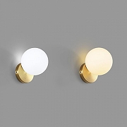 Бра Imperiumloft T1p of the Tongue BRUME01 цвет плафона/подвески Белый, цвет арматуры Латунь-2