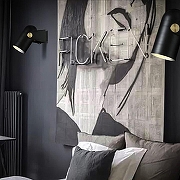 Бра Imperiumloft Carronade BULLETB01 цвет плафона/подвески Черный, цвет арматуры Черный-10