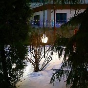 Ландшафтный светильник Fumagalli Cana C50.163.000.AYE27 цвет плафона/подвески Опал, цвет арматуры Черный-2