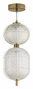 Подвесной светильник Arti Lampadari Candels Gold Candels L 1.P8 G цвет плафона/подвески Прозрачный, цвет арматуры Золото-1