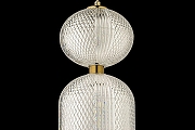 Подвесной светильник Arti Lampadari Candels Gold Candels L 1.P8 G цвет плафона/подвески Прозрачный, цвет арматуры Золото-3