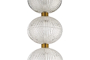 Подвесной светильник Arti Lampadari Candels Gold Candels L 1.P9 G цвет плафона/подвески Прозрачный, цвет арматуры Золото-3