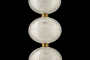 Подвесной светильник Arti Lampadari Candels Gold Candels L 1.P9 G цвет плафона/подвески Прозрачный, цвет арматуры Золото-4