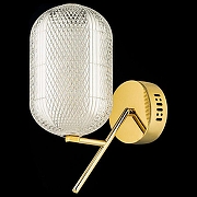 Бра Arti Lampadari Candels Gold Candels L 2.W2 G цвет плафона/подвески Прозрачный, цвет арматуры Золото-1