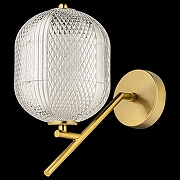 Бра Arti Lampadari Candels Gold Candels L 2.W4 G цвет плафона/подвески Прозрачный, цвет арматуры Золото-1