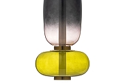 Подвесной светильник Arti Lampadari Canzo Canzo L 1.P7 CL цвет плафона/подвески Белый, Желтый, Серый, цвет арматуры Бронза-4