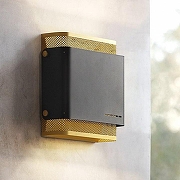 Накладной светильник Imperiumloft CASING CASING-WALL01 цвет плафона/подвески Черный, цвет арматуры Золото-1