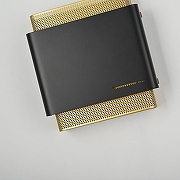 Накладной светильник Imperiumloft CASING CASING-WALL01 цвет плафона/подвески Черный, цвет арматуры Золото-6
