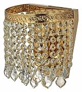 Накладной светильник Arti Lampadari Castellana Gold Castellana E 2.10.502 G цвет плафона/подвески Прозрачный, цвет арматуры Золото