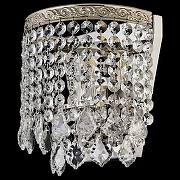 Накладной светильник Arti Lampadari Castellana Nickel Castellana E 2.10.602 N цвет плафона/подвески Прозрачный, цвет арматуры Никель-1