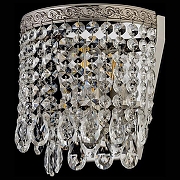 Накладной светильник Arti Lampadari Castellana Nickel Castellana E 2.10.608 N цвет плафона/подвески Прозрачный, цвет арматуры Никель-1