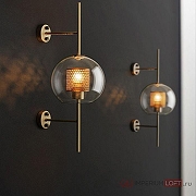 Бра Imperiumloft CATCH WALL CATCHWALL01 цвет плафона/подвески Латунь, цвет арматуры Латунь-2