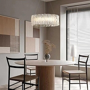 Подвесной светильник Imperiumloft CHIARA chiara-m цвет плафона/подвески Белый, цвет арматуры Латунь-12