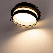 Встраиваемый светильник Citilux Hardy CL002D11 цвет плафона/подвески Черный, цвет арматуры Черный-4