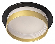 Встраиваемый светильник Citilux Hardy CL002D14 цвет плафона/подвески Золото, цвет арматуры Черный