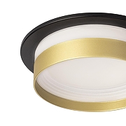 Встраиваемый светильник Citilux Hardy CL002D14 цвет плафона/подвески Золото, цвет арматуры Черный-9