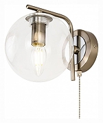 Бра Citilux Томми CL102311 цвет плафона/подвески Прозрачный, цвет арматуры Хром