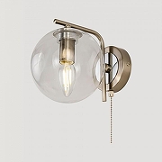 Бра Citilux Томми CL102311 цвет плафона/подвески Прозрачный, цвет арматуры Хром-6