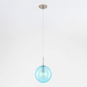 Подвесной светильник Citilux Томми CL102627 цвет плафона/подвески Голубой, цвет арматуры Хром-4