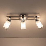 Спот Citilux Риволи CL104130 цвет плафона/подвески Белый, цвет арматуры Серый-7